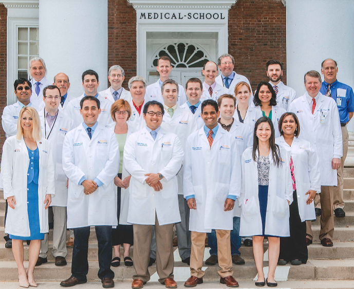 UVA Division of Cardiovascular Medicine faculty and fellows, 2015