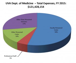 Expenses Pie Chart FY15 Annual report
